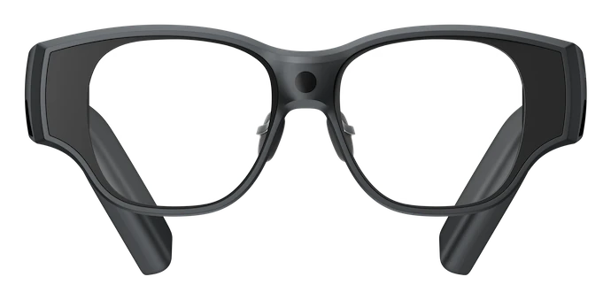 CaddieVision smart golf glasses, front view